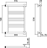 Полотенцесушитель водяной Стилье Минор 50x40 П