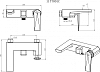 Смеситель Gllon GL-117 7001C для ванны с душем
