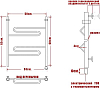 Полотенцесушитель электрический Ника Curve ЛZ 60/50-2
