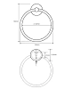 Комплект для ванны Bemeta Omega 204601 хром