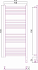 Полотенцесушитель электрический Сунержа Богема 3.0 1200x500 00-5805-1250 МЭМ правый, хром