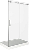 Душевая дверь в нишу 150 см Good Door Galaxy WTW-150-C-CH ГЛ00023 стекло прозрачное