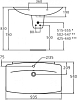 Раковина 93 см Ideal Standard Cantica T074501