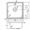 Мойка кухонная Iddis Strit STR48S0i77 хром