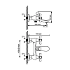 Смеситель для ванны с душем Mixline ML10 ML10-01 хром