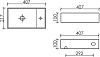 Рукомойник Ceramicanova Element CN6051L белый