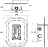 Скрытая часть Ravak R-box multi RB 071.50 X070074