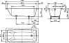 Стальная ванна Kaldewei Advantage 170x75 mod. 750 275000013001