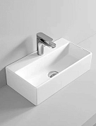 Раковина накладная ArtCeram Quadro QUL001 0100 белый
