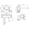 Смеситель для раковины Gessi Rettangolo J 30994#031, хром