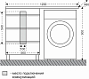 Тумба под раковину СаНта Марс 56 см 700220, белый