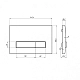 Инсталляция Berges Atom Line 043346, с унитазом Floe S Rimless, сиденье дюропласт с микролифтом быстросъёмное Floe S Slim SO, с клавишей, цвет белый