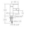 Смеситель для биде Ramon Soler Kuatro Nk 4903 хром