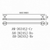 Полотенцедержатель Art&Max Antic Crystal AM-2624SJ-Br, бронза