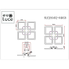 Потолочная светодиодная люстра Evoluce Qutro SLE200452-04RGB