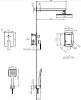 Душевая система Esko 6in1 SQ хром