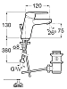 Смеситель для раковины Roca 7.5A3J.2.5C0.M хром