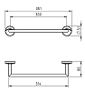 Полотенцедержатель Novaservis Novatorre 11 0126.0 хром