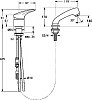 Смеситель Zorg Sanitary ZR155571 для кухонной мойки