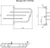 Полотенцесушитель водяной Тругор Феникс НП 7 50*60