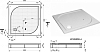 Поддон для душа Эстет Гамма 90x90