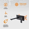 Смеситель для раковины Orange Lutz M04-722b черный