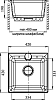 Кухонная мойка GranFest Practic GF-P420 серый