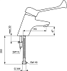 Смеситель для раковины Ideal Standard Atlantis B1612AA, хром