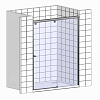 Душевая дверь в нишу Cezares LUX-SOFT-W-BF-1-150-C-Cr-IV стекло прозрачное