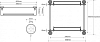 Полочка Bemeta Retro 144301122 хром