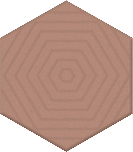 Керамогранит Kerama Marazzi Декор Агуста розовый матовый 5,2x6