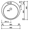 Кухонная мойка Reginox R18 2041 хром