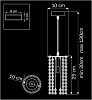 Подвесной светильник Lightstar Cristallo 795324