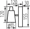 Спот Kanlux SEMPRA EL-1I B-SR 33091