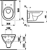 Подвесной унитаз Laufen Pro 8.2095.0.000.000.1