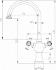 Смеситель Zorg Antic A 6003K-SL для кухонной мойки