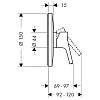 Душ гигиенический Hansgrohe Talis S 72606000/13620180/32128000/27453000 хром