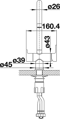 Смеситель Blanco Trima Silgranit 526272 жемчужный