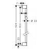 Штанга душевая Hansgrohe Unica Comfort 26506000 хром