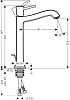 Смеситель для раковины Hansgrohe Metropol Classic 31303000, хром