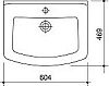 Мебельная раковина Caprigo KX-600