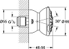 Боковой душ Grohe Movario Dual 28514000