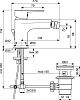 Смеситель для биде Ideal Standard Cerafine O BC498AA, хром