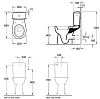 Напольный унитаз Villeroy&Boch O.novo 7683 1001