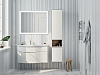 Шкаф пенал Kerama Marazzi Plaza Modern 35 R PLB.M.170\WHT подвесной белый глянцевый