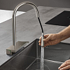 Смеситель для кухни Hansgrohe Aquno Select M81 73837800, сталь