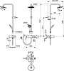 Душевая стойка Ideal Standard IdealRain BC749XG