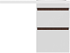 Тумба с раковиной STWORKI Мальмё 120 R под стиральную машину