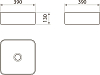 Умывальник Point Меркурий 40 PN43831, белый