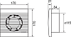 Вытяжной вентилятор Electrolux Basic EAFB-120